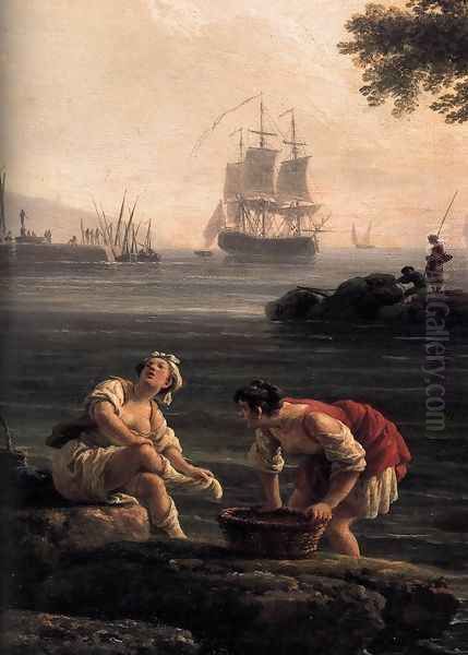 A Seashore (detail) 1776 - view 1