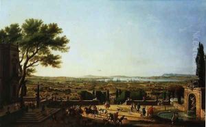Second sight, the port of Toulon, a view of Mont Faron