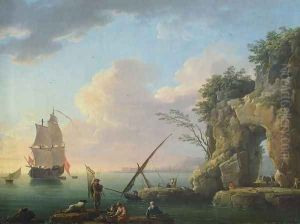 Seascape, 1748 by Claude-joseph Vernet