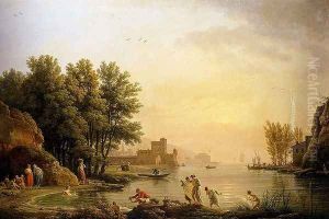 Landscape With Bathers