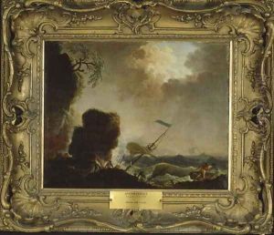 Storm and Wreck, c.1740 by Claude-joseph Vernet