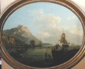 Seascape with Figures, 1767 by Claude-joseph Vernet