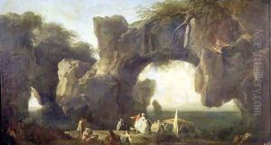 View of Sorrento by Claude-joseph Vernet