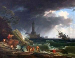 A Storm on a Mediterranean Coast 2