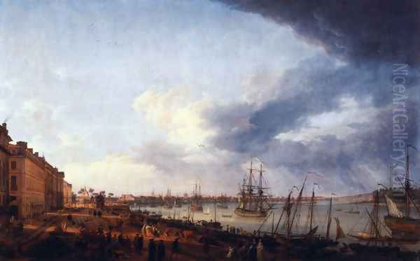 First view of the port of Bordeaux, taking the side of Salinières - view 1