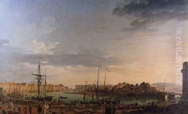 View from the port of Dieppe - view 1