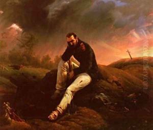 Le Dernier Grenadier De Waterloo by Claude-joseph Vernet