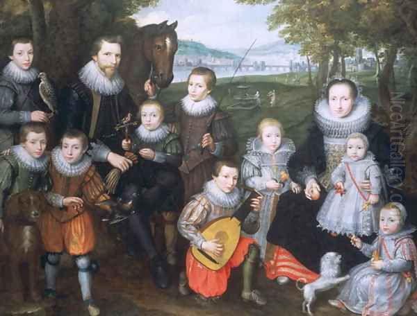 Portrait of a Family Group, c.1630 - view 1