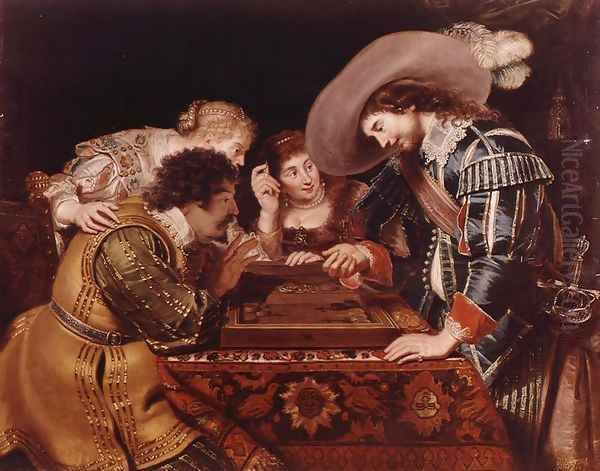 The Game of Backgammon - view 1