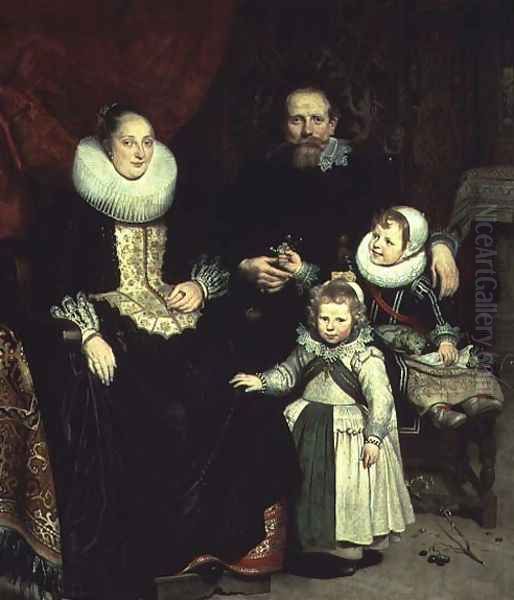 Portrait of the Artist with his Family by Cornelis De Vos