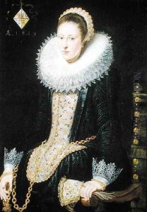 Portrait of a Lady of the Pelgrom Family, 1619 by Cornelis De Vos