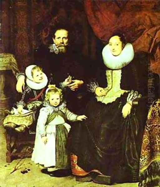 Portrait Of The Artist With His Family 1621 - view 1