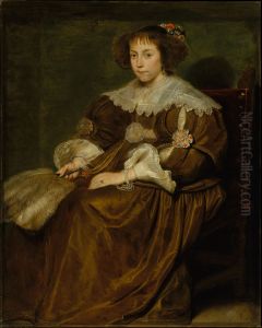 Portrait of a Young Woman by Cornelis De Vos