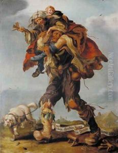 Allegory of Poverty, 1630s by Adriaen Pietersz. Van De Venne