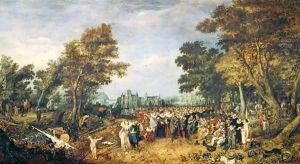 Allegory of the Truce of 1609 between the Netherlands and Spain, 1616 by Adriaen Pietersz. Van De Venne