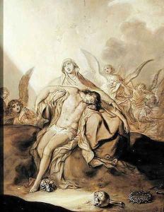 Pieta, 1637 by Adriaen Pietersz. Van De Venne