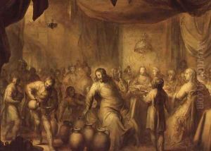 The Marriage at Cana by Adriaen Pietersz. Van De Venne