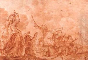 'Al-Arm I' ('Utterly Poor') by Adriaen Pietersz. Van De Venne