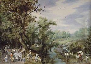 Autumn Prince Maurits going out hawking