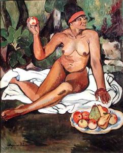 Young Half-Caste Woman