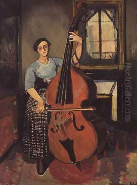 Woman with a Double Bass, 1908 - view 1