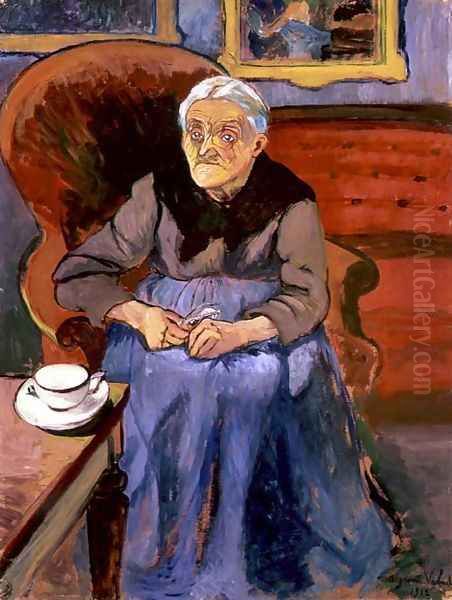 Portrait of an Old Lady, 1912 - view 1