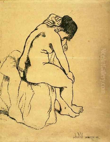 Bather Seated - view 1