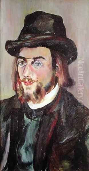 Portrait of Erik Satie (1866-1925) c.1892 by Suzanne Valadon