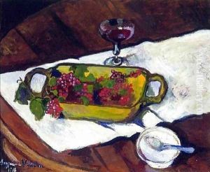 Still Life Grapes by Suzanne Valadon