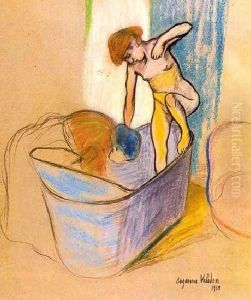 The Bath by Suzanne Valadon
