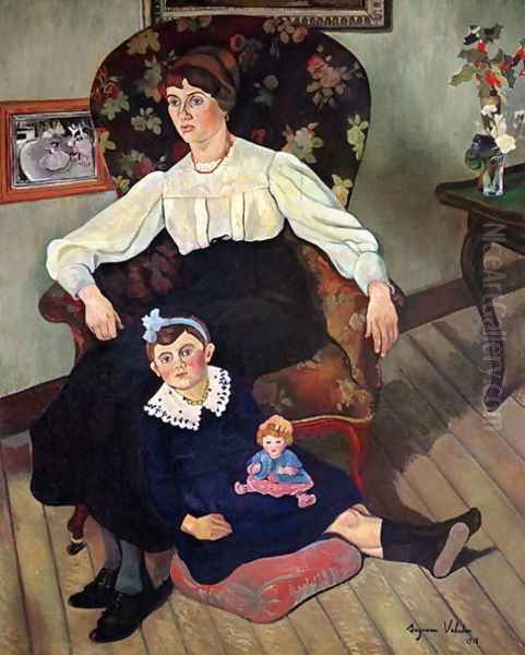 Portrait of Marie Coca and her Daughter, 1913 - view 1