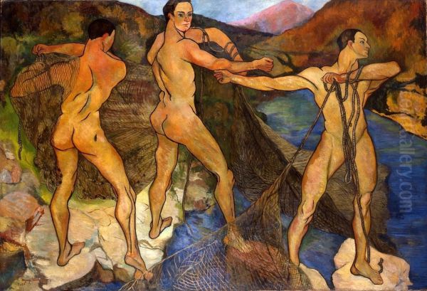 Casting the Net, 1914 - view 1