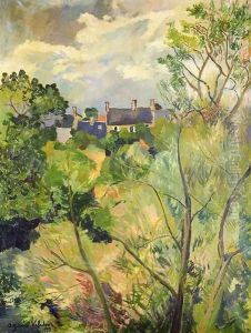 View from My Window in Genets (Brittany) by Suzanne Valadon