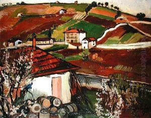 Houses in the Countryside, 1921 by Suzanne Valadon