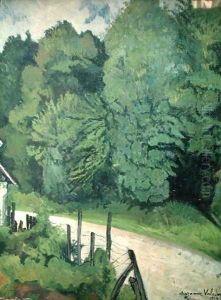 Road in the Forest, 1914 by Suzanne Valadon