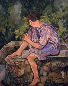 Seated Young Woman, 1930 by Suzanne Valadon