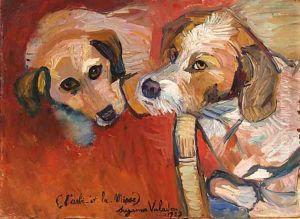 L'arbi et la misse by Suzanne Valadon