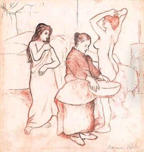 La toilette by Suzanne Valadon