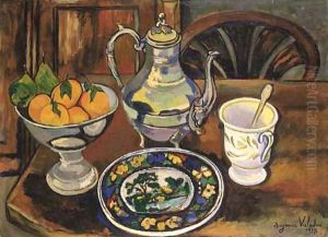 Nature morte a la coupe de fruits by Suzanne Valadon