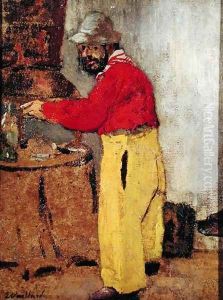 Henri de Toulouse-Lautrec at Villeneuve sur Yonne, 1898