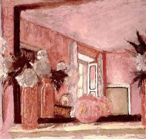 Still Life on a Mantelpiece by Jean-Edouard Vuillard