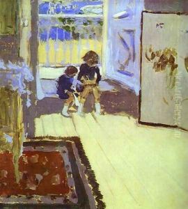 Children in a Room. 1909 by Jean-Edouard Vuillard
