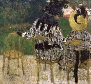 In the Tuileries Gardens, 1895 by Jean-Edouard Vuillard