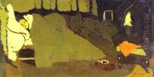 Sleep. c. 1891 by Jean-Edouard Vuillard