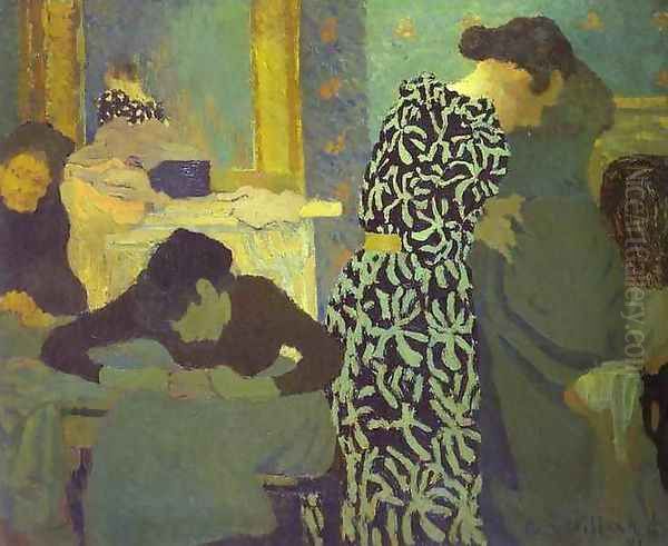 The Dress with Foliage (La robe a ramages) 1891 - view 1