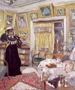 The Hessel Salon, Rue de Rivoli, 1901 by Jean-Edouard Vuillard