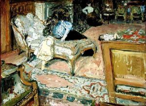 Confidence (The Bernheim Children in the Salon) 1905 by Jean-Edouard Vuillard