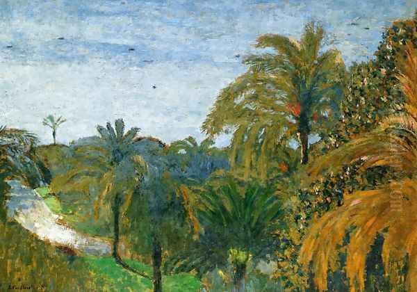 Garden in Cannes - view 1