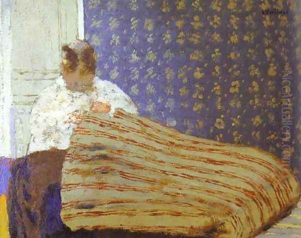 Mrs Vuillard Sewing (Madame Vuillard cousant) 1893 - view 1