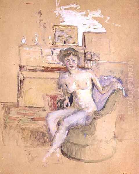 Seated Female Nude, 1940 - view 1